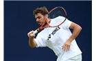 LONDON, ENGLAND - JUNE 07:  Stanislas Wawrinka of Switzerland during a practise session ahead of the AEGON Championships at Queens Club on June 7, 2014 in London, England.  (Photo by Jan Kruger/Getty Images)